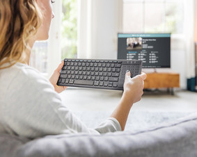 Teclado para smart TV