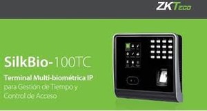 ZK SILKBIO100TCID- CONTROL DE ACCESO Y ASISTENCIA