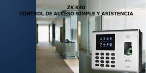 ZK K40 - CONTROL DE ACCESO Y ASISTENCIA SIMPLE